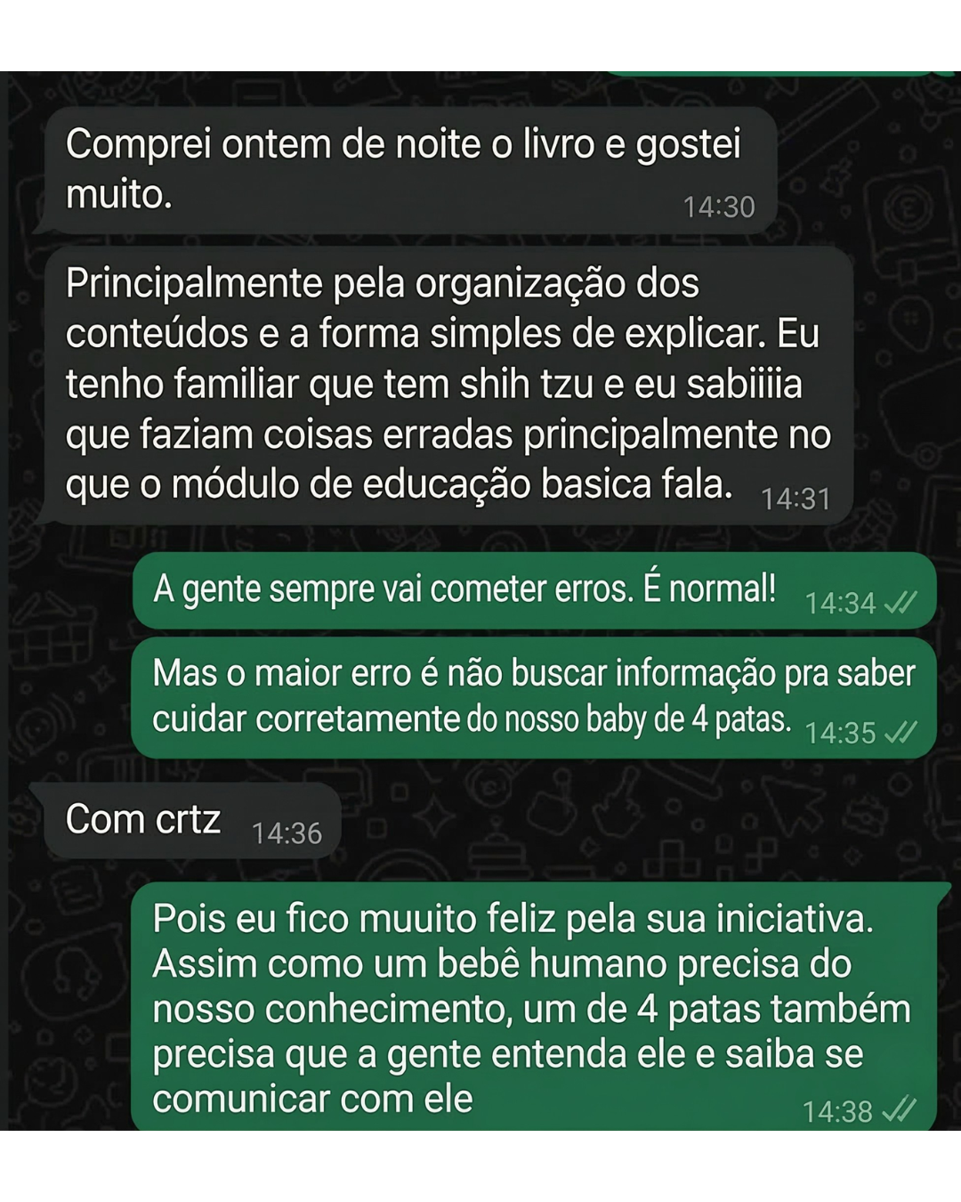 Depoimento de tutor 5